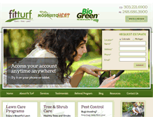 Tablet Screenshot of fitturf.com